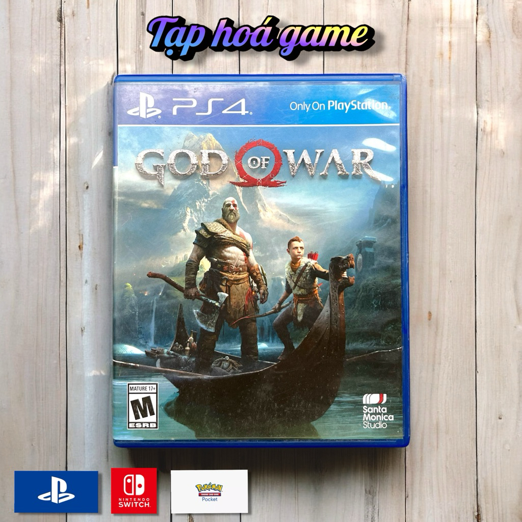 Đĩa Game PS4 God Of War 4