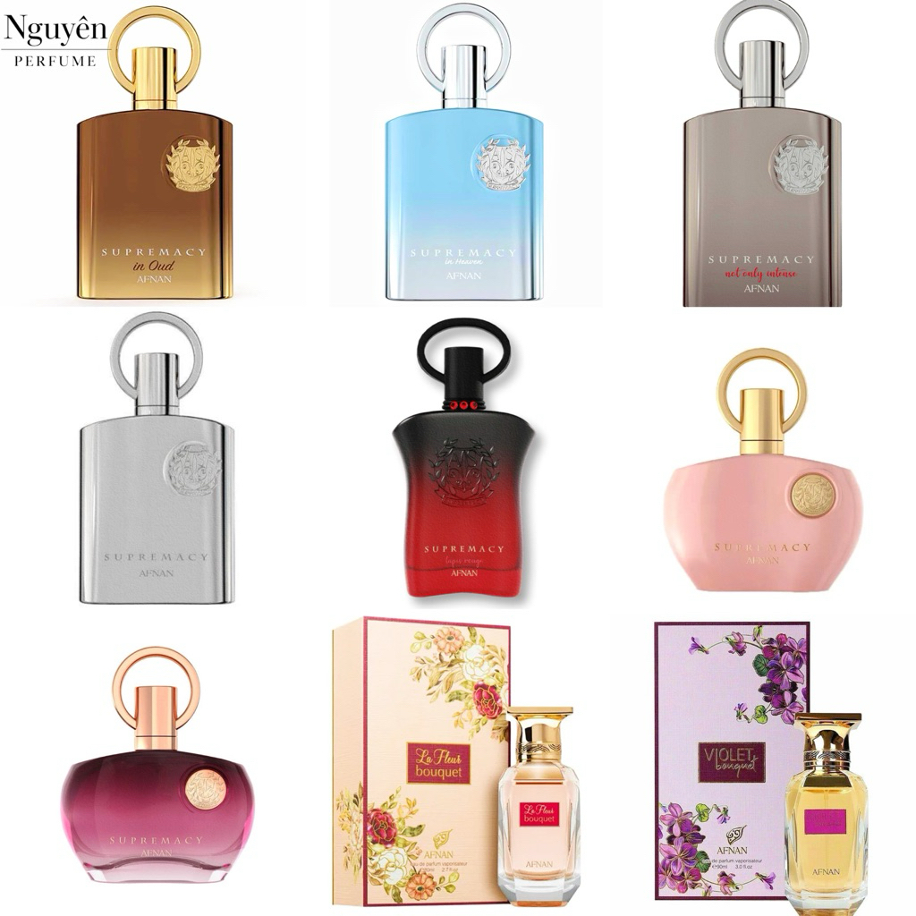 Nước hoa SUPREMACY | In Oud · Silver · Not Only Intense · In Heaven · Tapis Rouge · La Fleur Bouquet