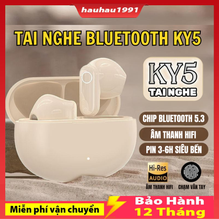 Tai nghe KY5 / X15 / M10 Mini Bluetooth không dây có điều khiển bằng cảm ứng Tai nghe chất lượng cao