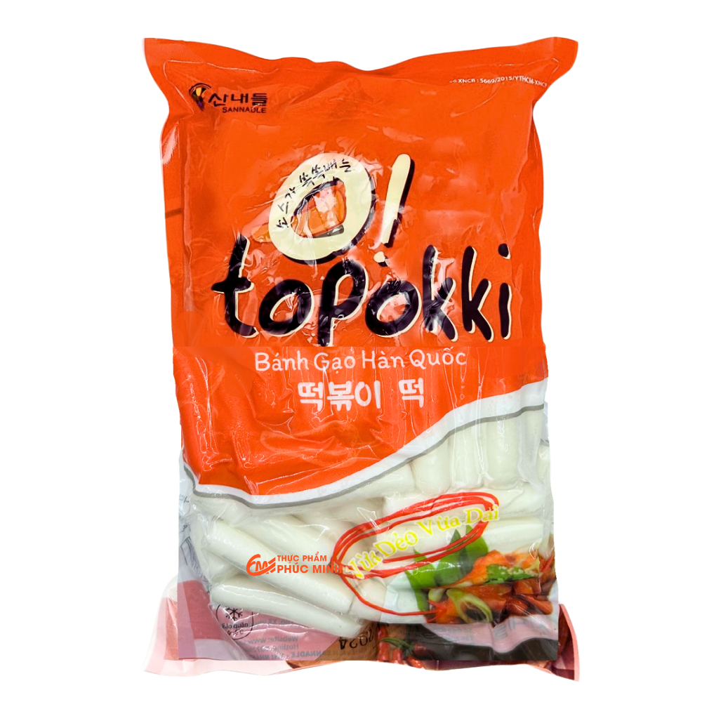 5kg bánh gạo tokbokki dai ngon sannadle