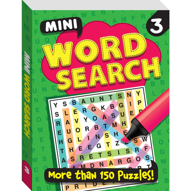 Mini Word Search -More Than 150 Puzzles
