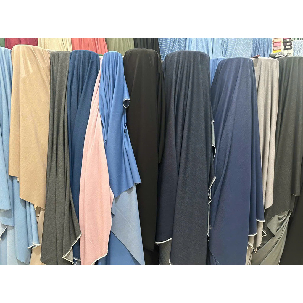 Vải bò lụa mềm mỏng mát có giãn