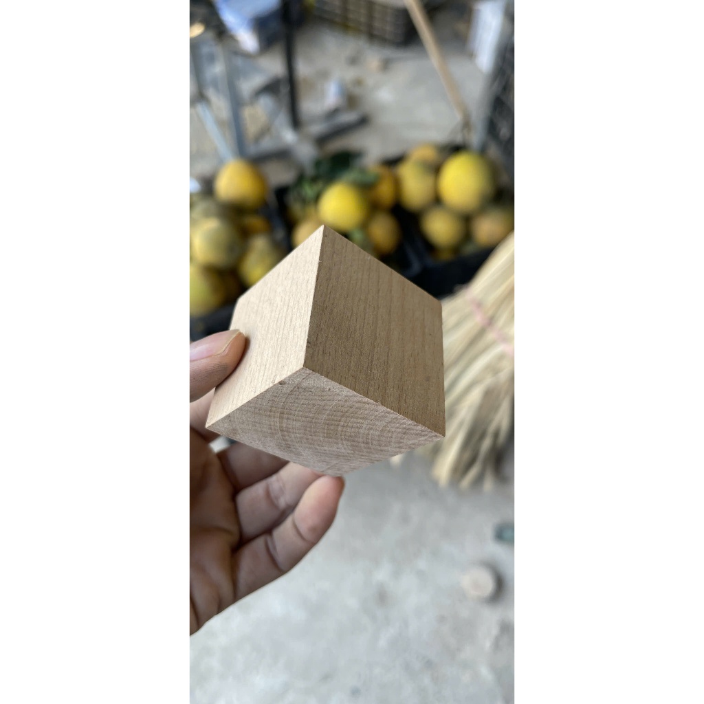 Cube gỗ vuông 4.8cm