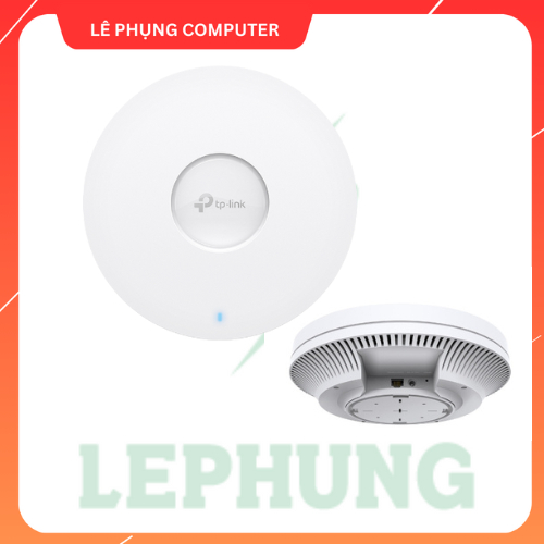 EAP610 |Bộ phát sóng WIFI 6 gắn trần TP-Link| AX1800 2 băng tần | Hỗ trợ PoE+ | App quản lý Omada | 