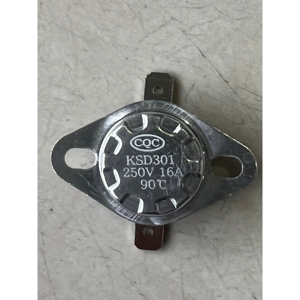 Rơ le nhiệt 90 độ KSD301 250V 16A thường đóng