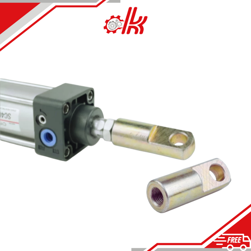 Đầu I xi lanh hơi SC - đầu đế gắn xi lanh I SC