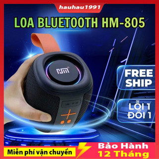 Loa bluetooth HM-805 / CL90 / 1202 bass căng âm thanh siêu trầm có đèn LED RGB chống nước kết nối ổn định