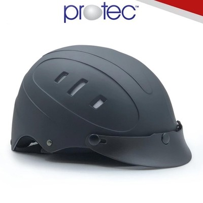 Mũ bảo hiểm nửa đầu Protec Rosa RLW nam không kính nhẹ thoáng khí, an toàn size 56,5-58,5 cm