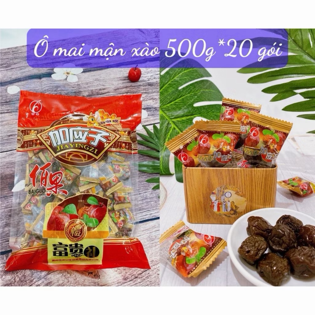 GÓI 500gr Ô MAI MẬN DẺO (60-65 quả)