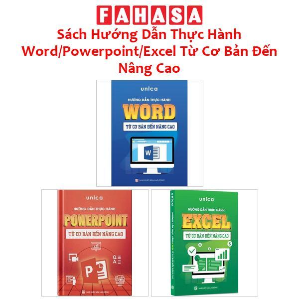 Sách Hướng Dẫn Thực Hành Word/Powerpoint/Excel Từ Cơ Bản Đến Nâng Cao