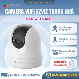 Camera Ezviz C6N G1 Độ Phân Giải 3K, Nhìn Đêm Có Màu, Cảnh Báo Tiếng Động Lớn, Hỗ Trợ Thẻ Nhớ 512GB
