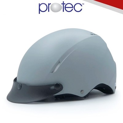 Mũ bảo hiểm nửa đầu PROTEC VIC không kính cho nữ size vòng đầu 56.5-60.5 cm đội thoải mái, an toàn