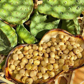 500gr hạt Sen Sấy Giòn loại 1 Không Đường