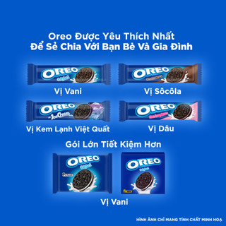 Combo 2 Bánh Quy Oreo Mini Với Kem Vị Sôcôla 204g