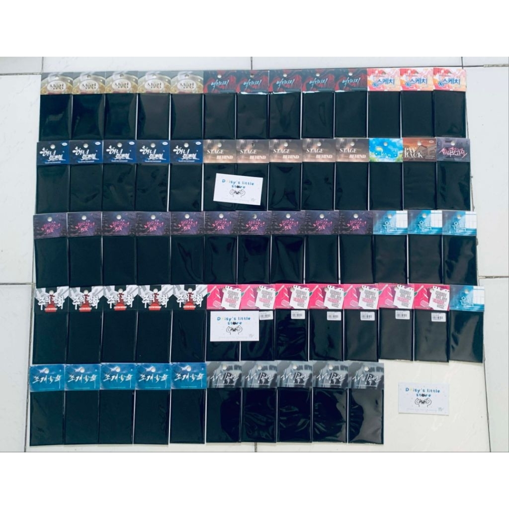 [PACK CARD RANDOM] Tổng hợp pack card random sẵn Lezhin Bomtoon Toonque Mrblue Manhwa Boylove