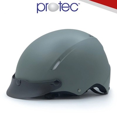Mũ bảo hiểm nửa đầu PROTEC VIC không kính chính hãng an toàn thời trang, phù hợp cho nam và nữ