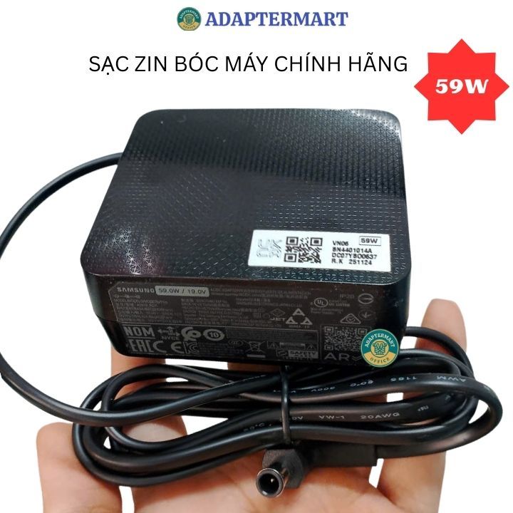 Adapter nguồn Samsung 19v 3.11a 59W model A5919_RDY - hàng bóc máy chính hãng - bảo hành 1 năm