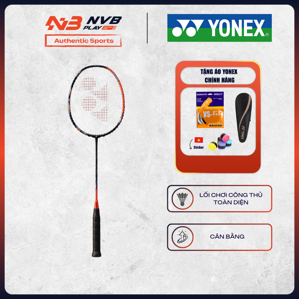 Vợt Cầu Lông Yonex Astrox 77 Play (Chưa Căng Dây) - Hàng Chính Hãng