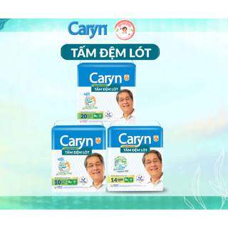 Tấm đệm lót Caryn loại mỏng nhẹ gói (10/14/20) miếng kháng khuẩn ngăn mùi chống trào - Kim ngọc