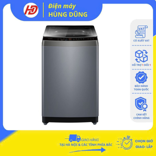 [SHIP HỎA TỐC HÀ NỘI ]Máy giặt lồng đứng Aqua 7.2kg AWM72-316K(S)- Hàng chính hãng, bảo hành 24 thán