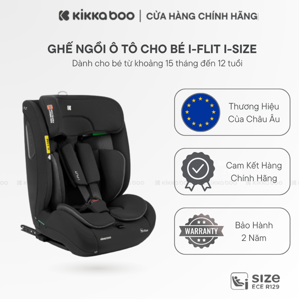 Ghế Ngồi Ô Tô Cho Bé I-FLIT I-SIZE