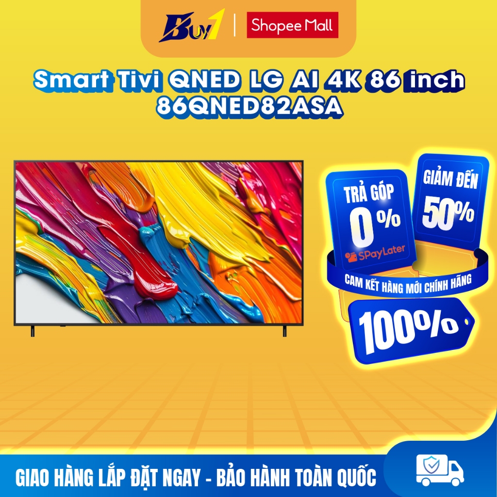 86QNED82ASA - Smart Tivi QNED LG AI 4K 86 inch 86QNED82ASA - Hàng chính hãng