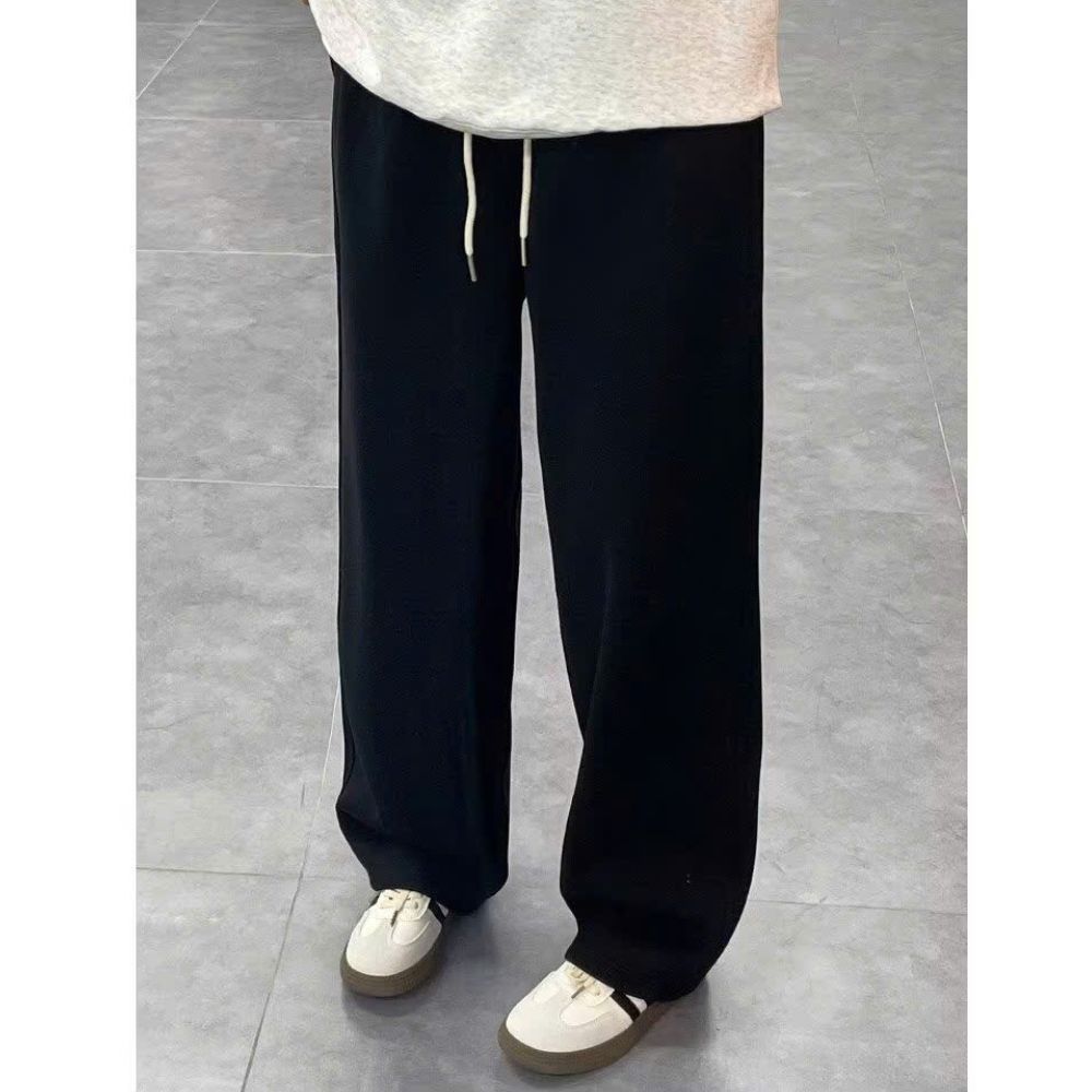 Quần Nỉ suông ống rộng PANTS CLUB Quần Ống Rộng Nam Nữ M9