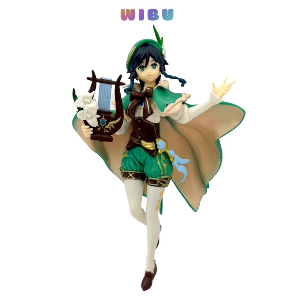 Mô Hình Genshin Impact Venti siêu đẹp - cao 18cm - Figure Genshin Impact- Có Hộp màu - WiBu