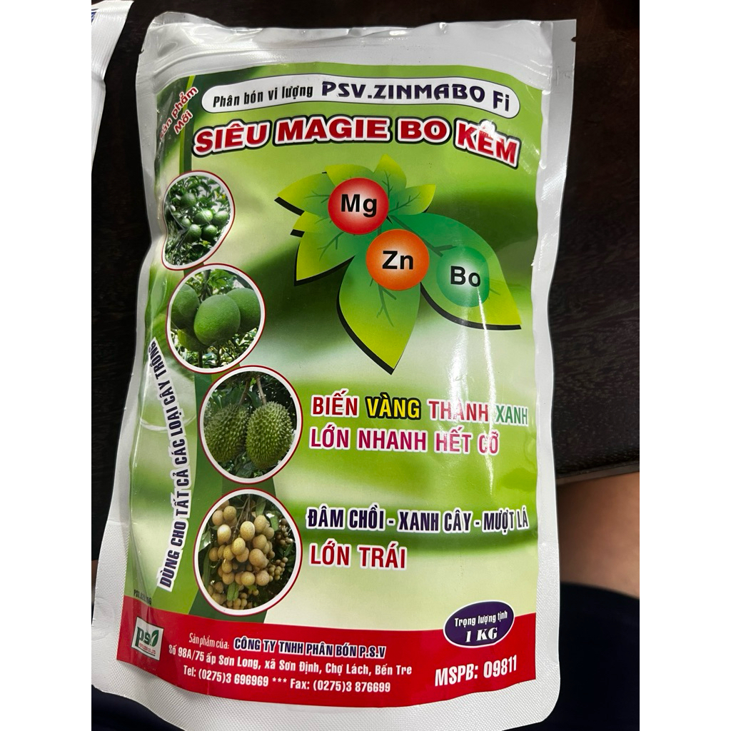 Phân bón vi lượng SIÊU MAGIE BO KẼM