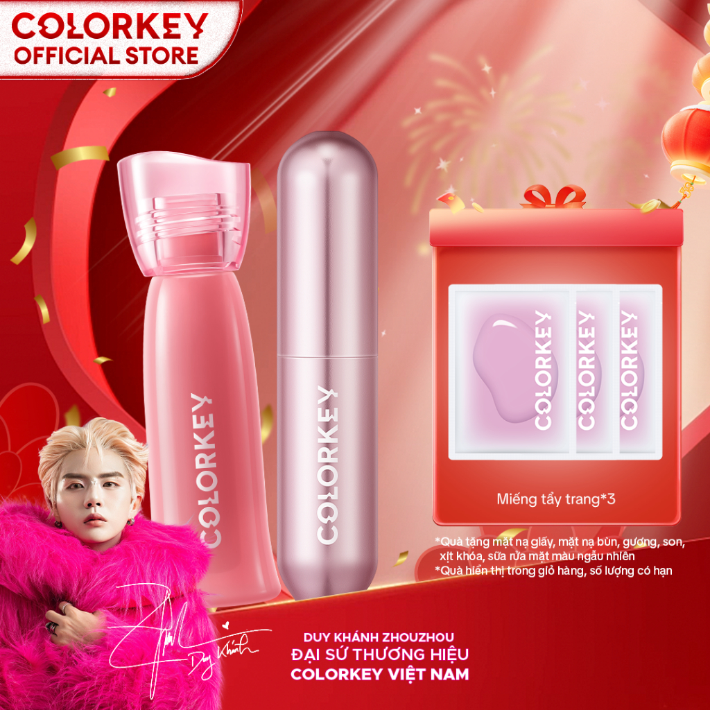 [LIVE] COMBO 2 Son Watery Tint New Version 2.5g & Son Kem Bùn New Version 2g