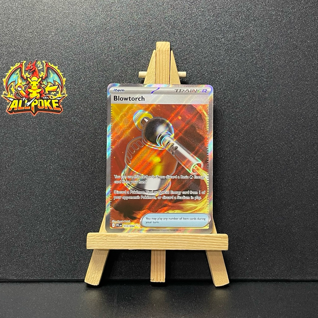 [ AllPoke ] Thẻ Bài Pokemon TCG,Blowtorch - 117/094 -M-NM