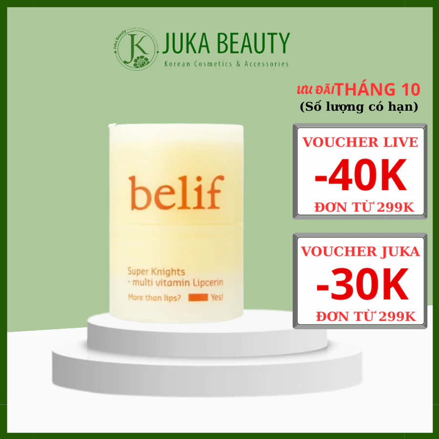 Dưỡng môi Belif Super Knights MULTI VITAMIN Lipcerin 15ml