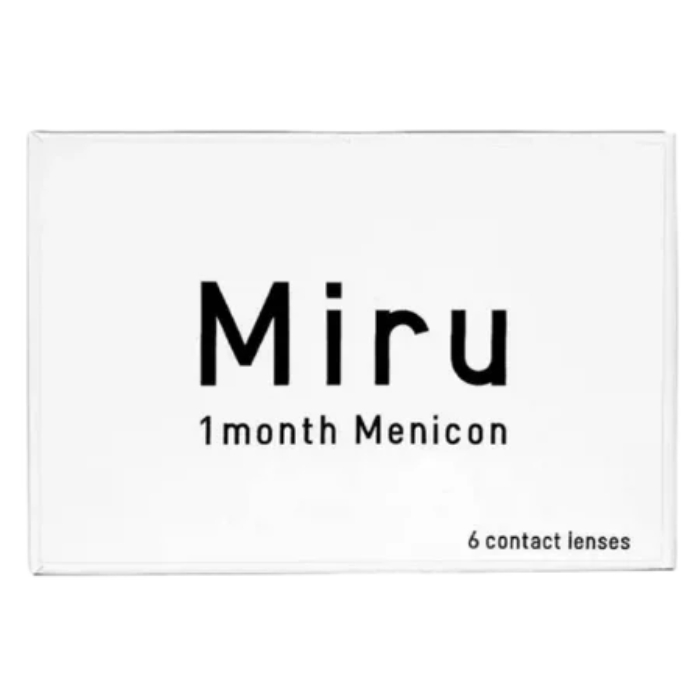 Miru 1 Month Menicon 1piece/1cái Silicon hydrogel kính áp tròng 1 tháng