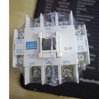 CONTACTOR MITSUBISHI(khởi động từ) 35A MỚI S N35 SN 35