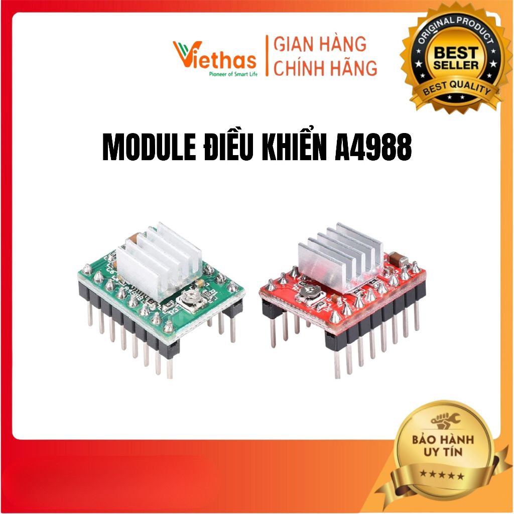 Module Điều Khiển Động Cơ Bước A4988