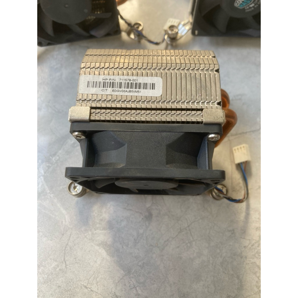 Quạt CPU HP ProDesk 600 G1 / EliteDesk 800 G1 SFF | Heatsink Fan 4 Pin | P/N 711578-001 | Hàng Zin T