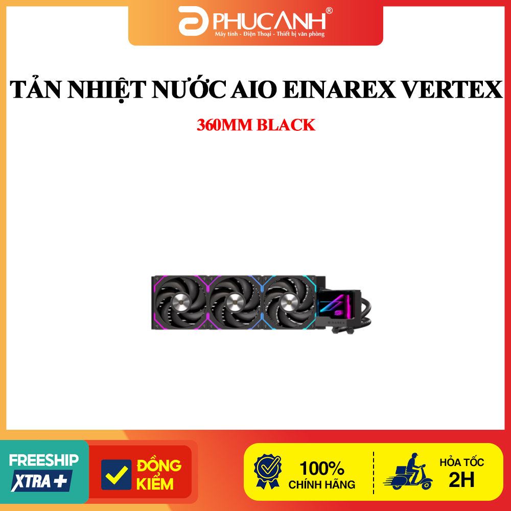 Tản nhiệt nước AIO EINAREX VERTEX 360mm Black