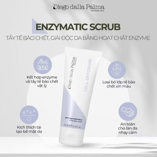 (ĐMN) Diego Dalla Balm - ENZYMATIC SCRUB Tẩy tế bào chết, giải độc da bằng men Enzymatic 75ml