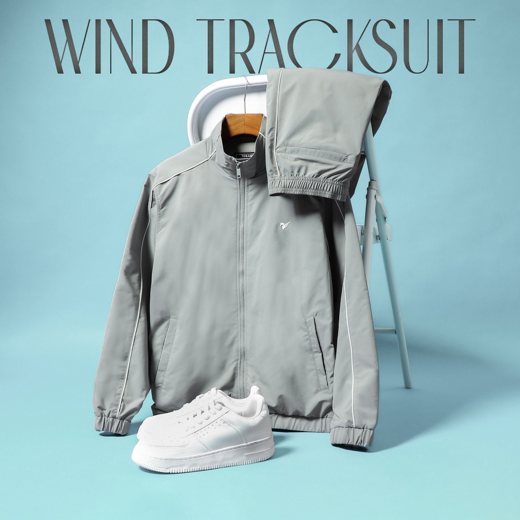 Quần Áo Khoác Gió Nam  AXEL TRACKSUIT TORANO  can phối Cản Bụi, Cản Gió, Giữ ấm GWCW901 - GWBW901