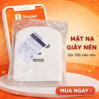 Bịch gạc nguyên mặt túi 100 miếng spa thẫm mỹ viện
