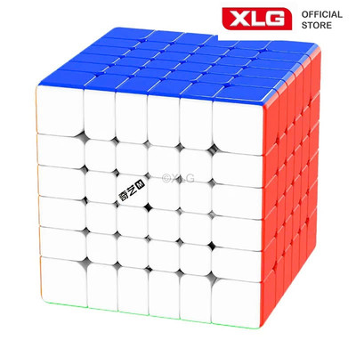 Rubik 6x6 QiYi Warrior Magnetic UV Stickerless – Có nam châm UV Ổn định, xoay mượt
