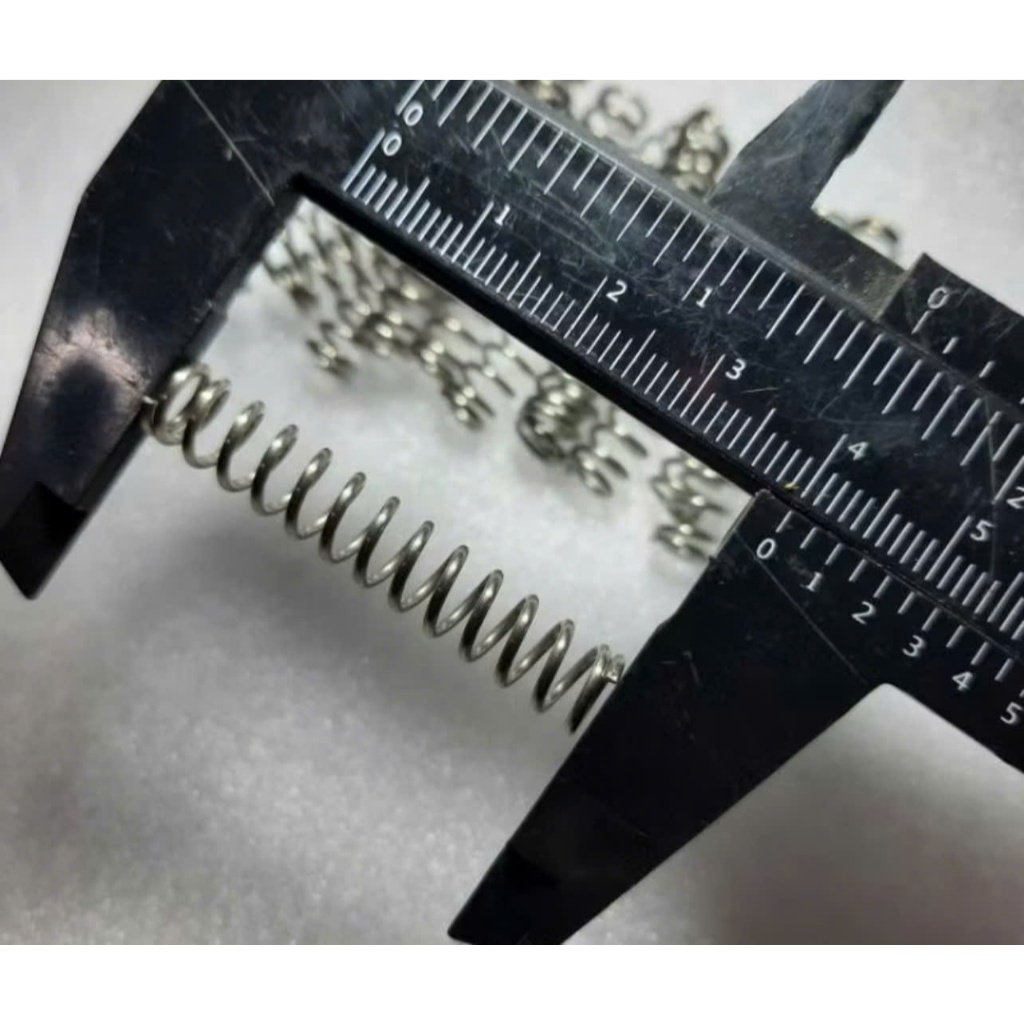combo 100 Lò xo nén inox304 phi 7mm daid 40mm sợi 1mm