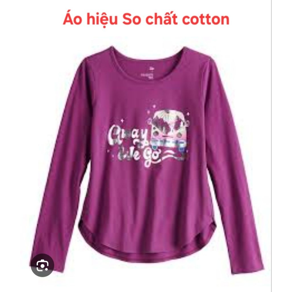Áo bé gái xuất dư ( Em còn áo tím size 7y = 1/20-22kg )