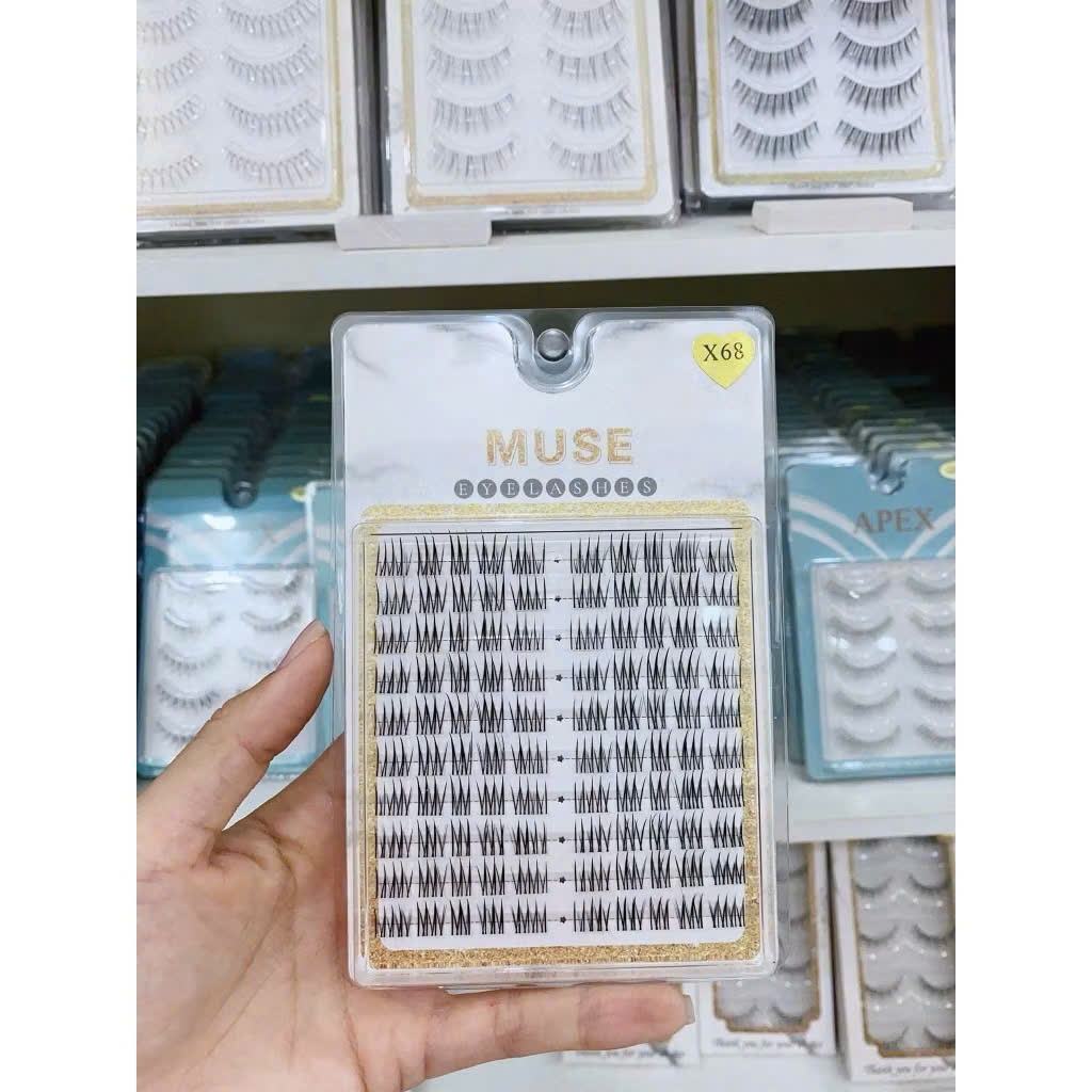 Lông mi Muse X68 - Lông mi rời gắn từng cụm
