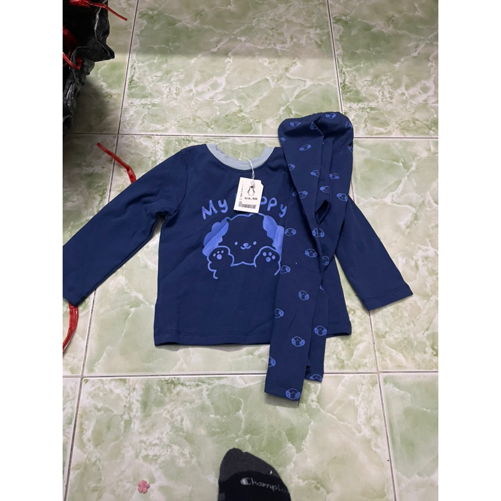 Bộ bé new tag chất mềm size 90-D16