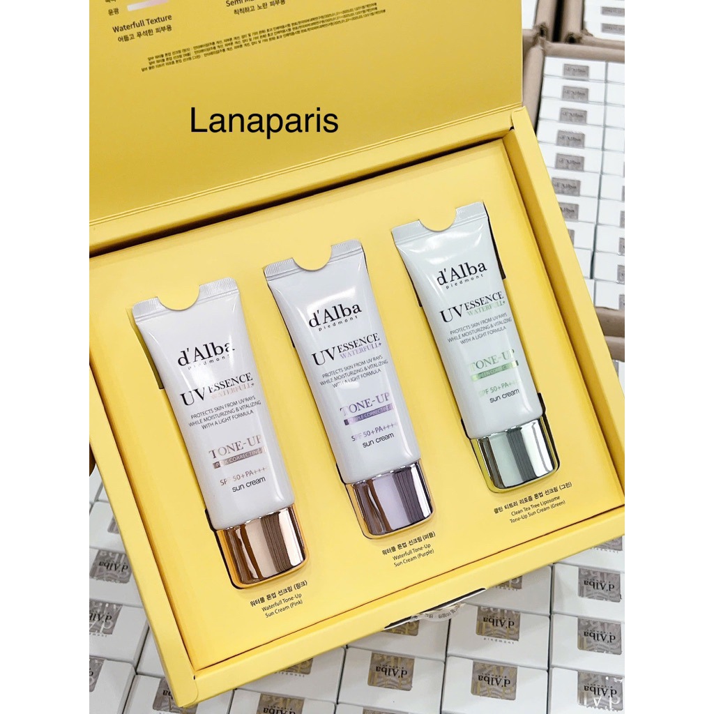 hàng công ty kem chống nắng D’alba D alba Dalba tone up nâng tone