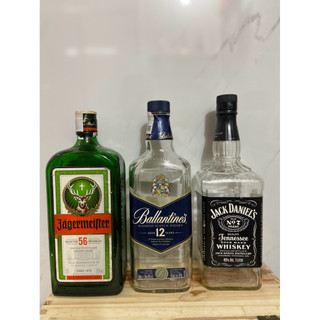 combo 3 vỏ chai rượu ngoại