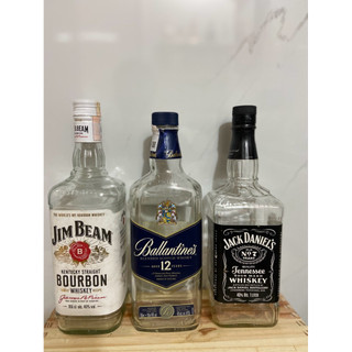 combo 3 vỏ chai rượu ngoại