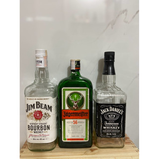 combo 3 vỏ chai rượu ngoại