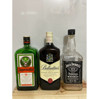combo 3 vỏ chai rượu ngoại